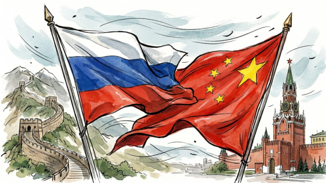 俄罗斯总统办公厅副主任奥列什金会见中国外长王毅